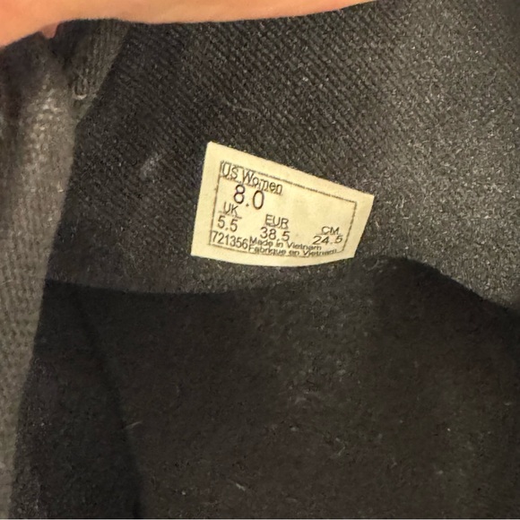 VANS OTW Women 8 Black Sculpted Leather Low‑Top Skate Shoes Sneakers Streetwear - Picture 7 of 10